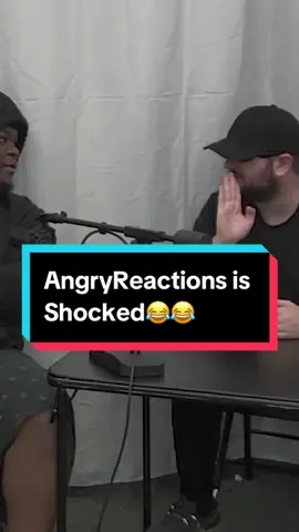 AngryReactions is Shocked😂 #angryreactions #mataneven #podcast #fyp 