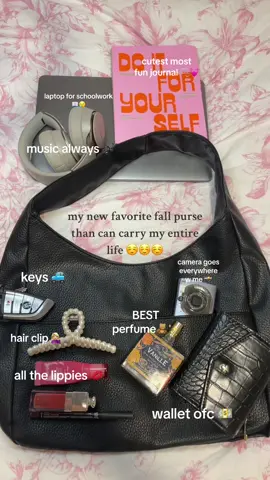 Cutest purse for fall and can hold everything i need! 🧸💓🫧
