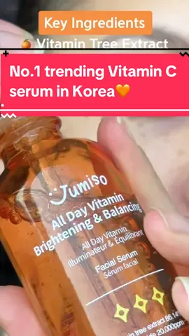 The NO.1 Trending Vitamin C Serum In Korea? @jumiso_official Takes that spot 🤗  #koreanskincare #trending #jumiso #vitaminc #stylekorean #stylekoreanglobal #trending #fyp #korea #trendinginkorea