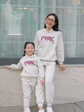 Bộ đồ nỉ mẹ con Econice 2023 #mevacon #mevacongai