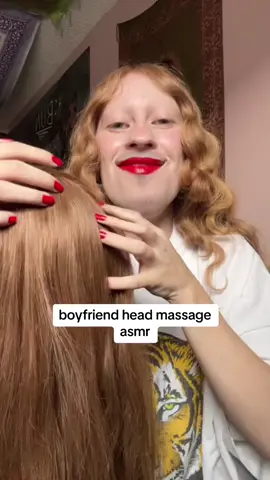 i feel like this filter did me dirtier than most  #boyfriendasmr #headmassage #scalpscratching #hairasmr #roleplayasmr do Leah