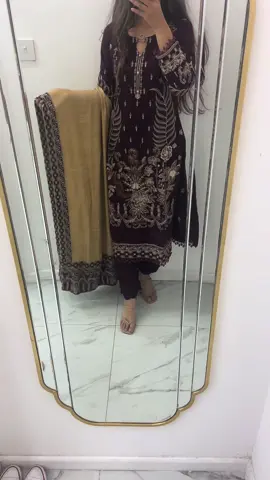 JOHRA ✨ Available in store & delivery.  #johra #designer #viral #fyp #winter #3pc #foryou #foryoupage #pakistantifashion #desifit #coords #anarkali #blackburn #originaldesigner #pakistantitiktok #formalwear #wedding #chaddar #fashion 