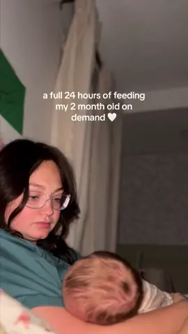 heres an updated feeding my baby on demand 🤍 I quit pumping recently but might start again in a few weeks! #MomsofTikTok #breastfeeding #babiesoftiktok #motherhood #momlife 