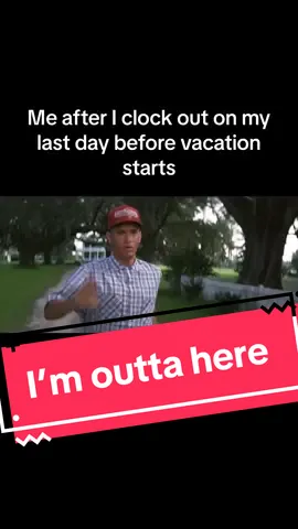 For the next week I don’t work here no more #relatable #vacation #forestgump #Running #runningmusic #jobhumor 