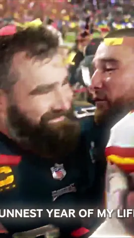 That “go celebrate with trav” hit.  Unforgettable moments in the NFL #nfl #nflfootball #nfledit #SuperBowl #traviskelce #jasonkelce #gridironglory