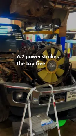 6.7 PowerStroke TOP 5 Most Common Oil Leaks IN ORDER  I forgot vacuum pump 🤷‍♂️ #powerstroke #mechanic #fyp #ford #diesel #fordtech 