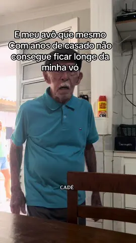 Um fofo esse meu vô #vó #vô #avô #humor #familia #casamento #casados #velhinhos #idodos #fofo 