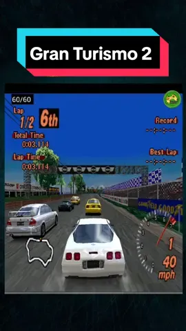 Gran Turismo 2 - Playstation 1 (Rodando no celular) #jogos #games #granturismo #jogosdecorrida #nostalgia #playstation1 #mobile 