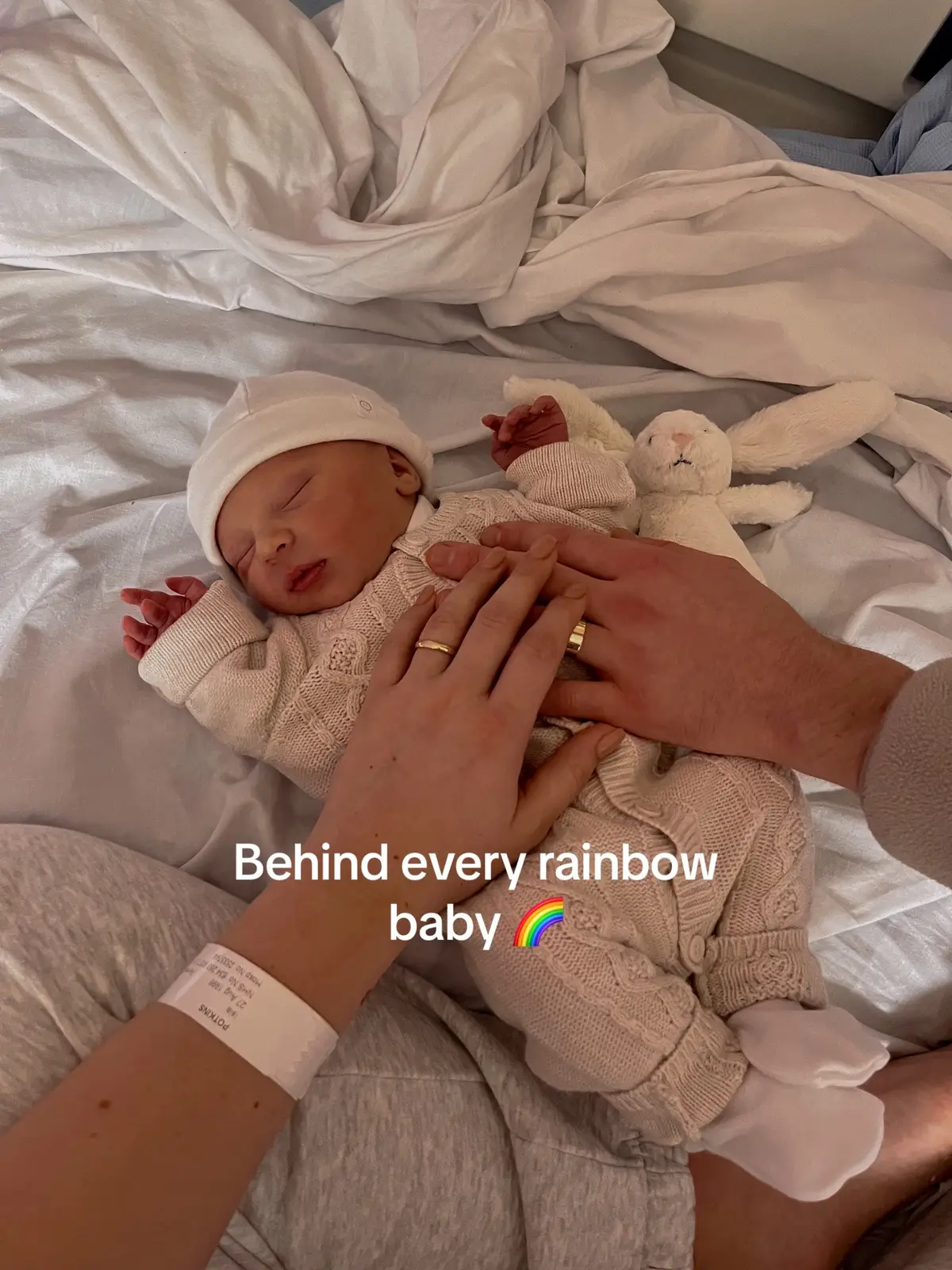 We made it out of the other side and our hearts became full again ❤️ #missedmisscariage #rainbowbaby #babyafterloss #isamum #rainbowpregnancy 