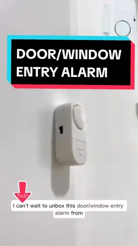 Door and Window Entry Alarm Super Loud with 90dB alarm #doorwindow #doorandwindowalarm #dooralarm #windowalarm #alarm #portablewindowalarm #portabledooralarm #superloud #liveselling #fypシ゚viral #fypシ #viral_video #tiktok #tiktokaffiliate #tiktokviralvideo 