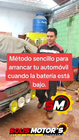 #viral #metodo #sencillo #arrancar #automovil #solismotors #foryou #fyp 