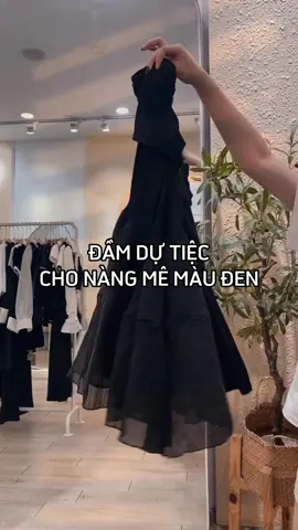 Đầm đi tiệc cho ce mê màu đen #chốt_hàng_fage_hionstore #xuhuong #fyp #trending #outfit #LearnOnTikTok 