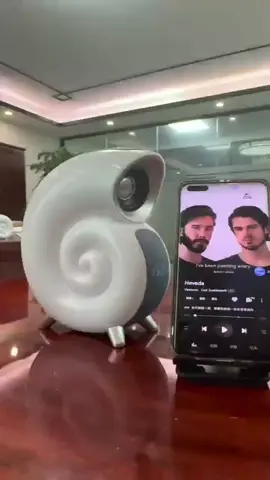 Conch Smart Night Lamp RGB Colorful Music Light APP Control Bluetooth Speaker Wake Up Sleep Lamp #musiclamp #smartlight #smartlights #musiclight #bluetoothspeaker #bluetoothspeakers#bluetoothspeakerwithlight #wakeuplight#sleeplight 