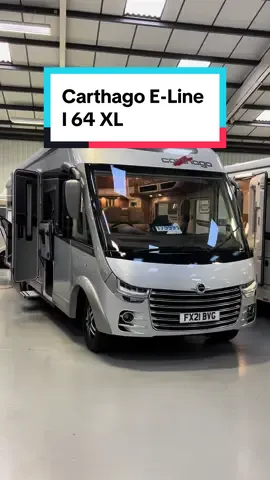 Classy and luxurious Carthago E-Line I 64 XL available from Camper UK now 🤩 #fyp #foryoupage #fypシ #motorhome #motorhomeliving #lincoln #camperuk 