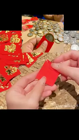 MINI RED ANG PAO 🧧 #angpao #miniangpao #fyp #fypシ #LearnOnTikTok #gendkie18 #trendythreadsbygen 