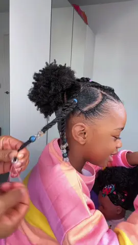 Easy kids hairstyle #hairstyle #hairgoals #hairtransformation #kidshairstyles #olivia_chukwu 