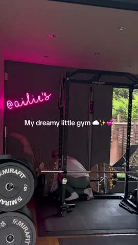 My dreamy little gym ☁️✨💕 📍Edinburgh, private female only PT gym @Mirafit Official #owngym #homegym #femaleonlygym #edinburghgym #edinburghfitness #edinburghpersonaltrainer #personaltrainer #edinburgh #GymTok #homegymideas 