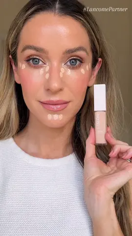 Easy concealer application tip using the @Lancôme Care and Glow Serum Concealer with Hyaluronic Acid. Available at @sephora #LancomePartner #Sephora #concealer #makeuptips #TIUSerumConcealer #GlowWithCare 