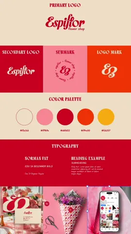 Designing a brand board for a flower shop branding #brandboard #visualidentity #graphicdesign #logo #logotype #logodesigns #branding #branddesign #design #brandidentity #designwithme #designprocess #brandingstudio 