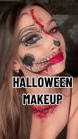 Mes doigts ont beuguer 🥲😂 #halloween #halloweenmakeup #maquillagehalloween 