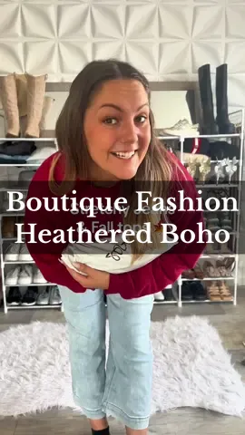 Living for asymmetrical fun and sexy Risen jeans 🔥🔥🔥 Save this video and look for the deal next to the price or a coupon from TikTok because they’re doing a whole bunch of holiday sales ✨ #risenjeans #tiktokshopcybermonday #heatheredboho  @Heathered Boho 