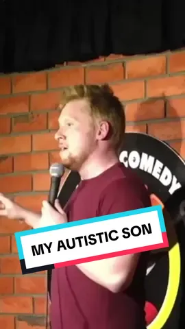 My Autistic Son 😂 #hotwatercomedy #standup #fyp #funny #paulsmithcomedy #uk #foryoupage #foryou #silly #hilarious