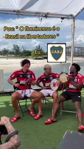da lhe da lhe!! 🔵🟡  união Flamengo e Boca Júnior!!  #Flamengo #mengo #bocajuniors #libertadores #views #parati #fyp 