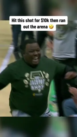 What a shot 👏 #NBA #basketball #fan #run #funny #Disney100 