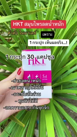 #hkt #สมุนไพรลดน้ําหนัก #ลดน้ำหนักมาเลย์