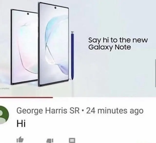 Say hi to the new Galaxy Note #GeorgeHarrisSR #whyareorangescalledoranges #imnothinlikeyall😎😭😭😭 #fyp