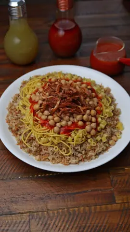 الكشري المصري بكل أسرار المطاعم  🇪🇬#nadiaelsayed #ناديه_السيد #ناديةـالسيد #الكشري_المصري #egyptionfood
