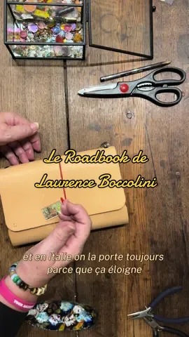 Laurence Boccolini et sa fille Willow sont venues créer un roadbook mercredi dernier et c’etait super chouette ❣️#carnet #personnalisation #laurenceboccolini 