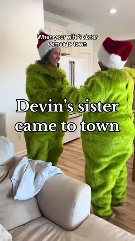 When there’s not one but TWO 🥲 #hunteranddevin #grinch #wife #funny @Connor & Sage Chandler 