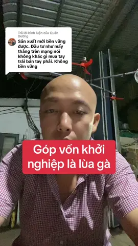 Trả lời @Quân Dương  chỉ vì #gópvốn làm ăn trung mà tôi bay mất 17tỏi. 