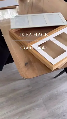 Sunday creativity! ☕️✨ Elevate your home with our #IkeaHack Coffeetable featuring RIBBA frames 🖼️ crafted with love 💕 from @elas.homestory #HomeDecor #diymagic #ribbarahmen #ribbaikea #ikeaframes #diyframes #interiordesign #sundayvibes #sundaycrafts