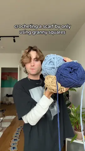 Refusing to clean up the excess yarn 😤 #crochet 