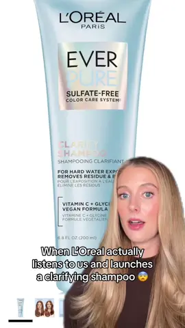 GUYS!!!!! 👀 Ok so they luckily asked if I wanted to test this out before it launched (a couple months ago) and I obviously said yes so that I could tell you guys my thoughts ASAP… do you want a full talk through demo & review? #drugstoreshampoo #drugstorehair #drugstorehairproduct #newshampoo 