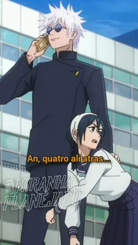 ATÉ O GOJO NÃO TANKOU NO FINAL KKKKKKKK #jujutsukaisen #gojo #gojousatoru #sugurugeto #getosuguru #rikoamanai #anime #parodia #engraçado 