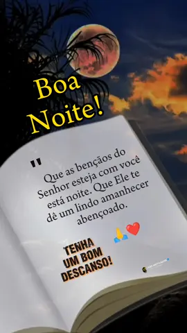Boa Noite! #boanoite #mensagemboanoite #mensagemdeboanoite  #frasesdeboanoite #boanoiteabencoado  #feliznoite  #mensagemdegratidao 