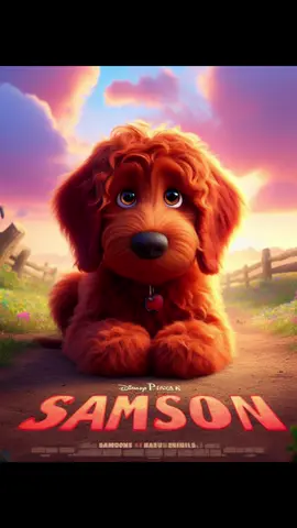 Samson as a Disney Pixar pup 🥺 #CapCut 