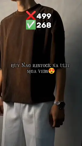 May restock na ulit huy mag check out na agad! bilis nito mag sold out!✅🥰 #trending #mnl #fyp #fypシ゚viral #fashionshirtformen #formen 