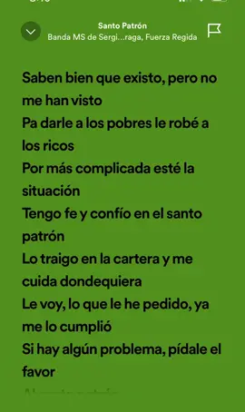 #spotify #sanjudastadeo💚 #santopatron🙏💚🍀💛🙏🏻💚 