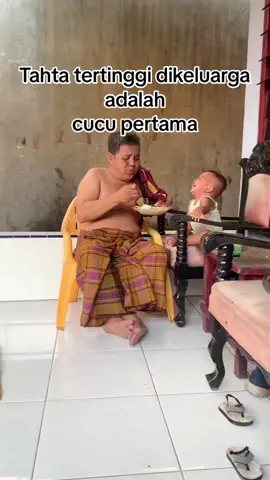 Sehatsehat ya kakek❤️ #kesayangankakek #cucupertama 