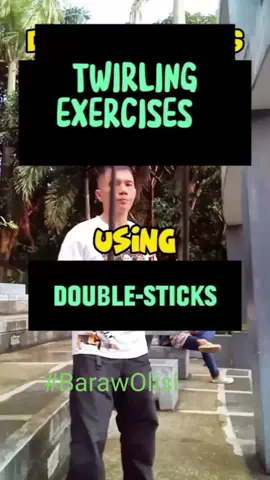 TWIRLING EXERCISES BEFORE HARD TRAINING #filipinomartialarts #fma #tutorial  #barawolisi #martialarts #arnis #single #double #escrima #kali #discipline #lakan #weapon #fbreelsvideo #facebookreels #viralvideo #doublesticks  #exercises #shifting #patterns #training #dance #basics #arnisfma #arnistutorial #arnisvideos #arnisador 