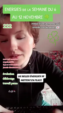 très belle semaine à tous, portez vous bien 😊🥰 #tirage #tirages #guidance #spirituality #spiritualite #oraclereading #oracle #livetarotreading #livereading #tarotreading #tarot #amesoeur🌈✨ #amesoeur #fj #flammejumelle #voyante #voyance #cartomancienne🔮 #cartomancie #cartomancienne #medium #mediumnite #mediumsoftiktok #fyp #fypシ #fypシ゚viral #pourtoi #pourtoii #messagepourtoi #messagepourtoii #energies #channeling #messagecanalisé #channeledmessage 