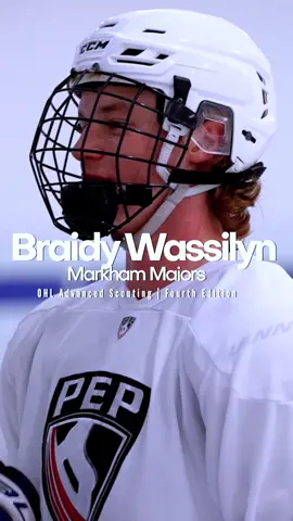 2024 #OHLDraft Advanced Scouting: Braidy Wassilyn (Markham Majors) 🔥 #fyp #hockey #hockeytiktoks #hockeytok #hockeyboys #ohl 