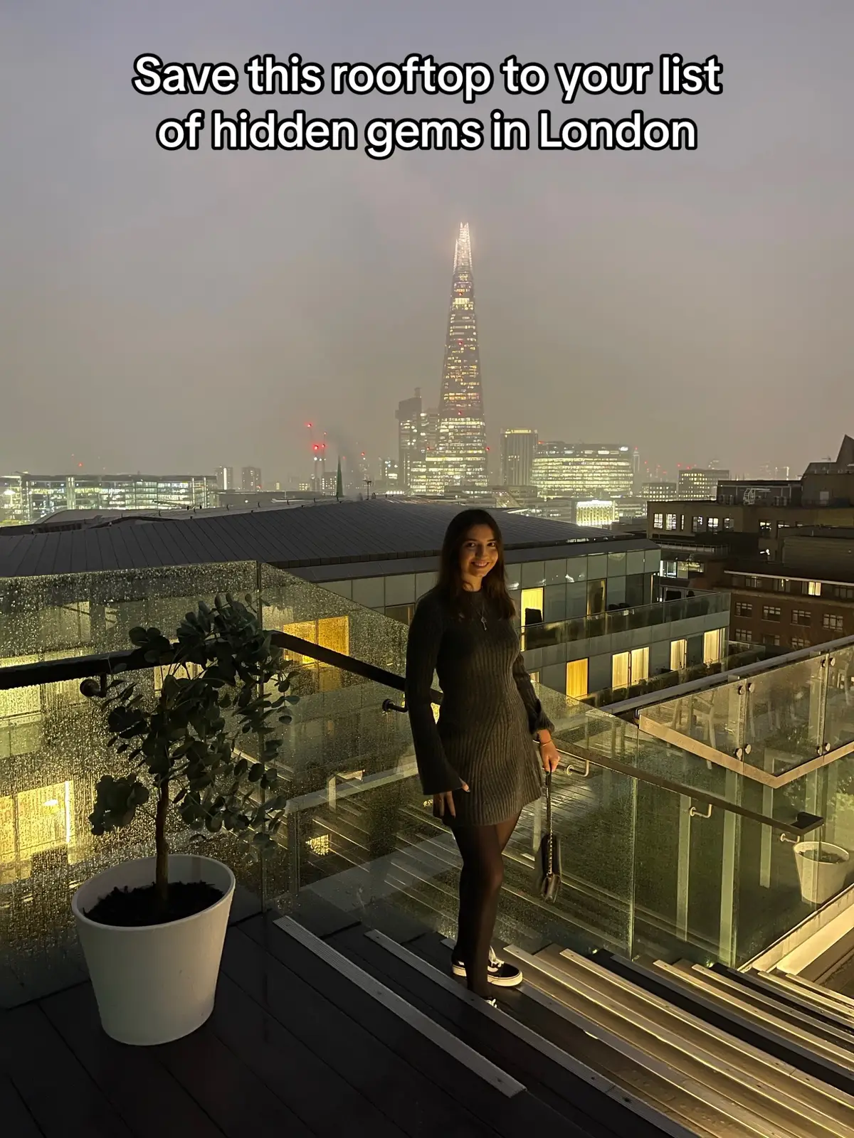 #fyp #rooftop #london #view #placestogoinlondon 
