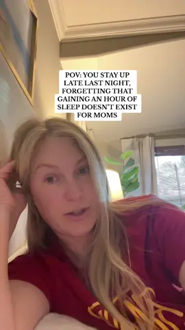 You win again, Daylight Savings Time 😈 #daylightsavings #momlife #MomsofTikTok #sahm #momsbelike #realisticmomlife #fyp #moms #parenthood 