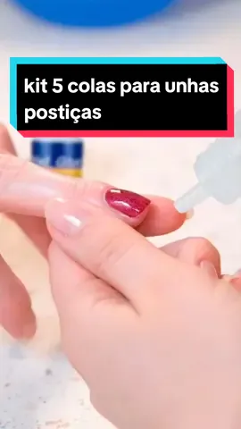 cola Nail Glue para unhas #desingunhas #manicure #donadecasa #achadinhos #capcut 