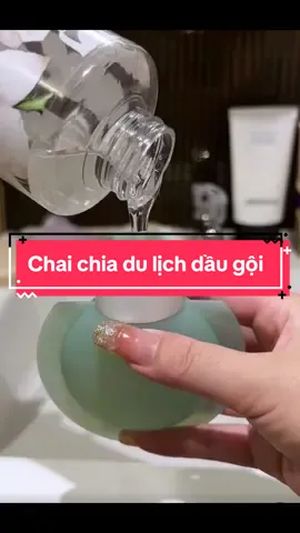 Chai chia du lịch dầu gội #xh #giadung #muataitiktok #chaichiadulich #chaidaugoi 